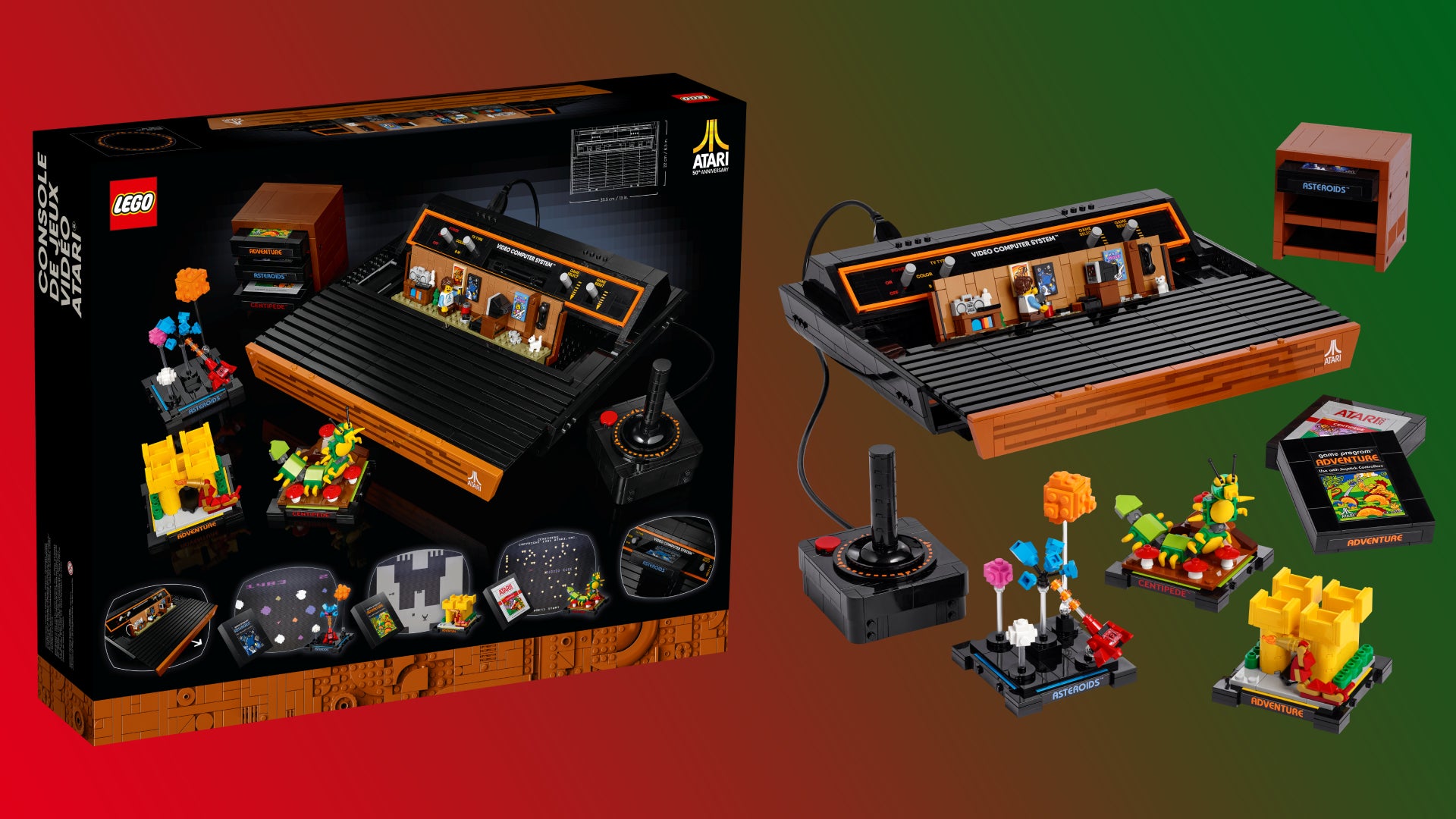 Lego’s Atari 2600 is a brilliant bit of weaponized nostalgia – and we need a Sega console next